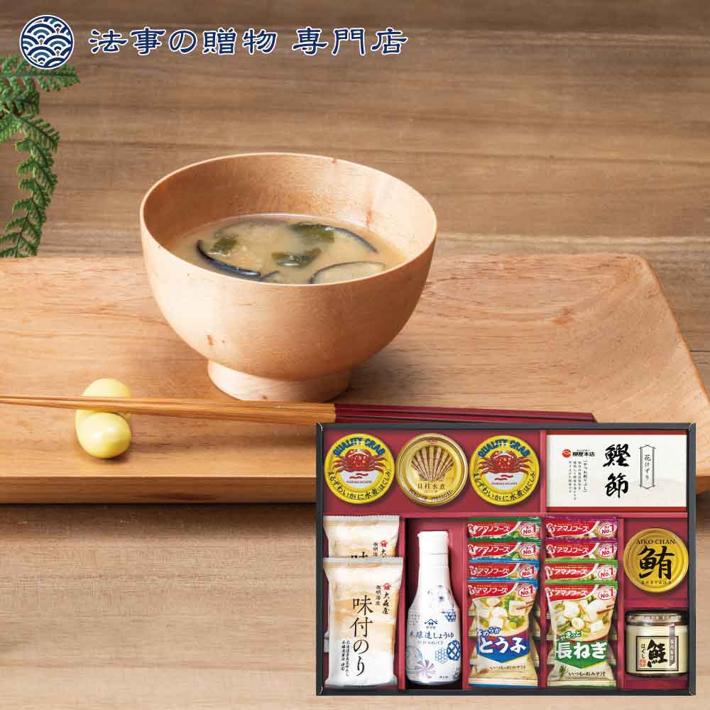 法事 香典返し 引き出物 お返し 食品 6000円 ヤマサ本醸造しょうゆ＆大森屋味付のりギフト 忌明 四十九日 満中陰 粗供養 一周忌 三回忌