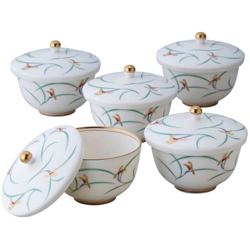 楽天市場】香蘭社 オーキッドレース蓋付湯呑揃 有田焼 日本製 湯呑み