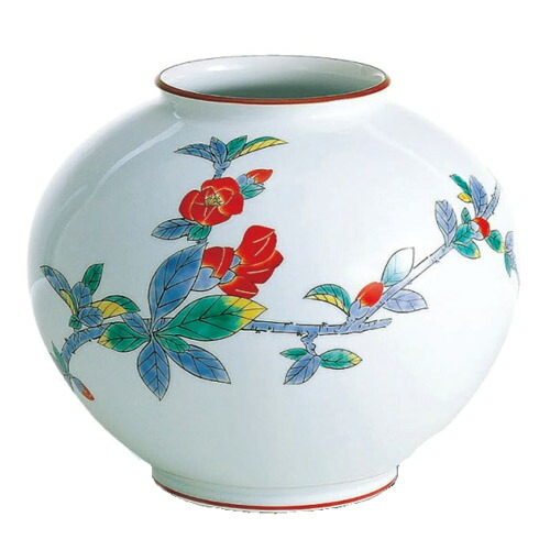宮内庁御用商人 香蘭社 日本製 有田焼 \u003cBR\u003e草木瓜 花立て 花生 20珊 ( 木箱入 ) \u003cBR\u003e御祝 一緒になる祝 生み出すこと祝 造営祝 一緒になる内祝 生み出すこと内祝 造営内祝 各種内祝 心地良さ祝 粗品 割り増し金 祝する品 歳祝