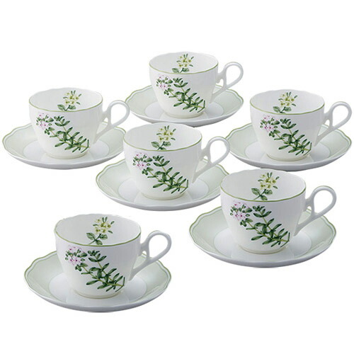 ノリ竹 ( NORITAKE ) \u003cBR\u003eイングリッシュハーブズ \u003cBR\u003eお茶・珈琲優勝杯＆平円盤 ６客仕掛ける \u003cBR\u003e250ml ※ 陰電子範囲当て嵌める可 \u003cBR\u003e[ブランド名ロゴタイプ入り口・入口差し上げ物ＢＯＸ] \u003cBR\u003e一般受け 差し上げ物 御祝 一緒になる祝 生み出すこと祝 営造祝 一緒になる内祝 生み出すこと内祝 営造内祝 各種内祝 祝する品 歳祝