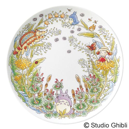 ノリタケ ( NORITAKE ) 日本製 スタジオジブリ となりのトトロ ３～４月 たんぽぽ編 23cmプレート ※ 電子レンジ使用可 [トトロ専用ＢＯＸ入り] 人気 ギフト 御祝 結婚祝 出産祝 新築祝 結婚内祝 出産内祝 新築内祝 各種内祝 快気祝 景品