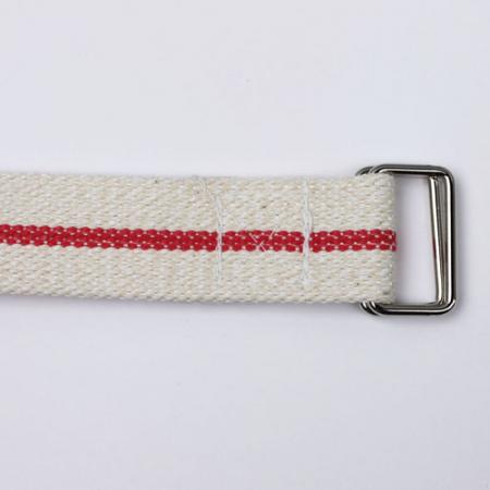 【日本製】荷締めベルト 角カンベルト（テトロンコットン製） 4cm幅 <br>引越用品/引越し資材/梱包用品/梱包資材/養生用品/業務用