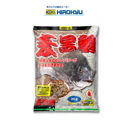 ヒロキュー チヌ集魚剤 麦黒鯛 1ケース 8個入り Hirokyu Mugikurodai 1case 8pack