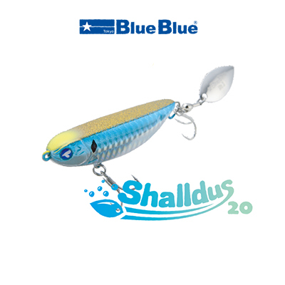 楽天市場 ブルーブルー シャルダス ミノー ブレードベイト Blueblue Shalldus メール便3個までok 釣り具 フィッシング シーバス おすすめ ルアー ブレードベイト スピンテール シャロー 表層 デッドスロー 彦星フィッシング