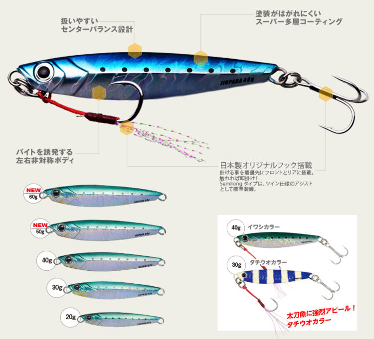 hikoboshi fishing rakuten global market major craft jig para