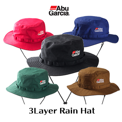 楽天市場 あす楽対応 アブガルシア 3レイヤー レインハット 帽子abu Garcia 3layer Rain Hatフィッシング 釣り具 通販 ウェア 帽子 ハット レイン 雨具 防水 彦星フィッシング