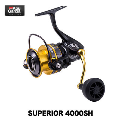 楽天市場 あす楽対応 アブガルシア 19 スーペリア 4000sh スピニングリール Abu Garcia Superior 4000sh 釣り具 フィッシング スピニングリール シーバス 青物 ボートジギング 彦星フィッシング