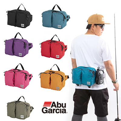 【楽天市場】【あす楽対応】アブガルシア　アブ ヒップバッグスモール3 AbuGarcia　Abu Hip Bag Small 3 通販　釣り具　フィッシング　バッグ　収納　堤防　オフショア　ヒップバッグ　ルアー：彦星フィッシング