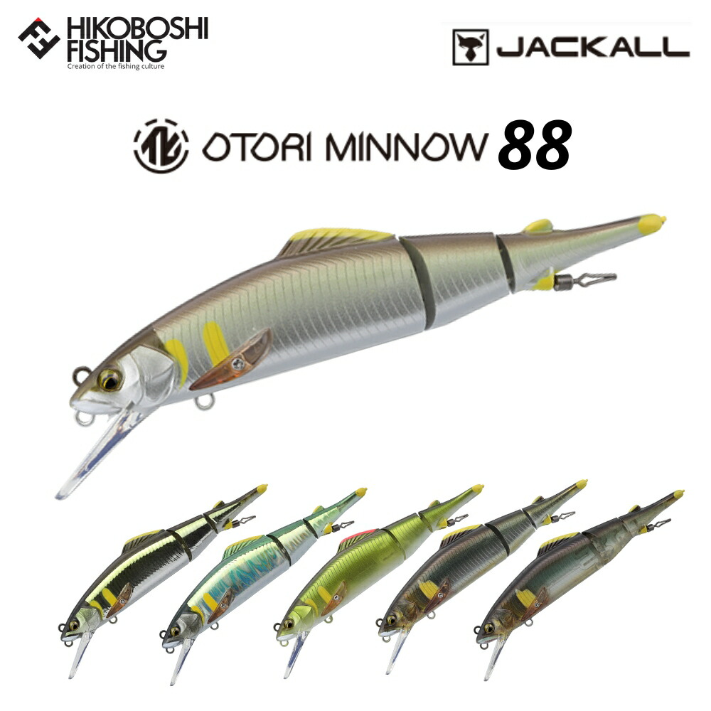 Jackall Leurre flottant Timon Otori Minnow 88 Rainbow Ayu (4884) – acheter aux petits prix dans la boutique en ligne