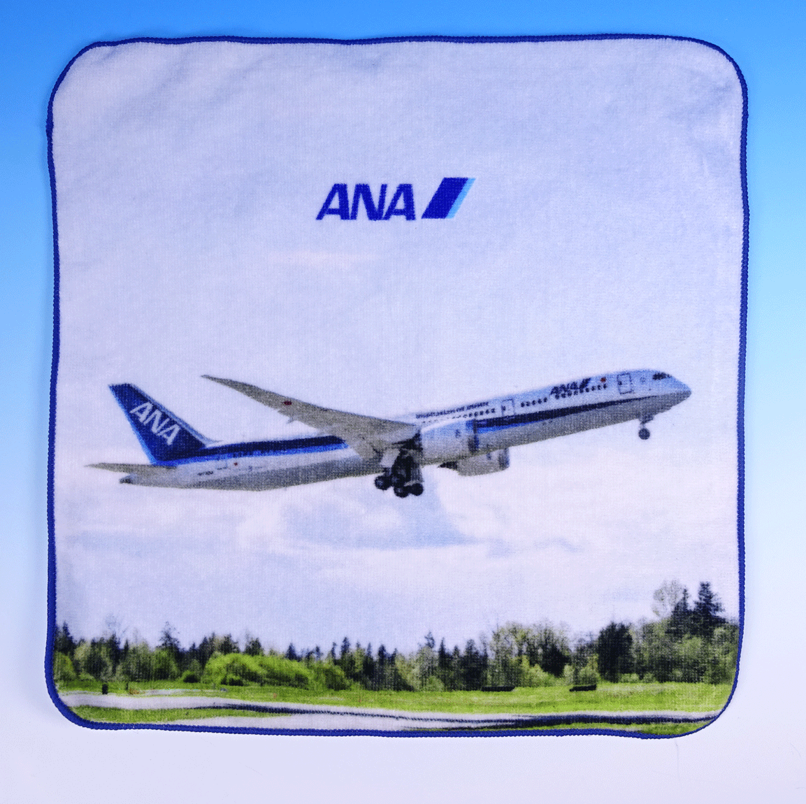 楽天市場】飛行機 ミニタオル ANA（今治）ブルー : ひこうきのおもちゃ屋