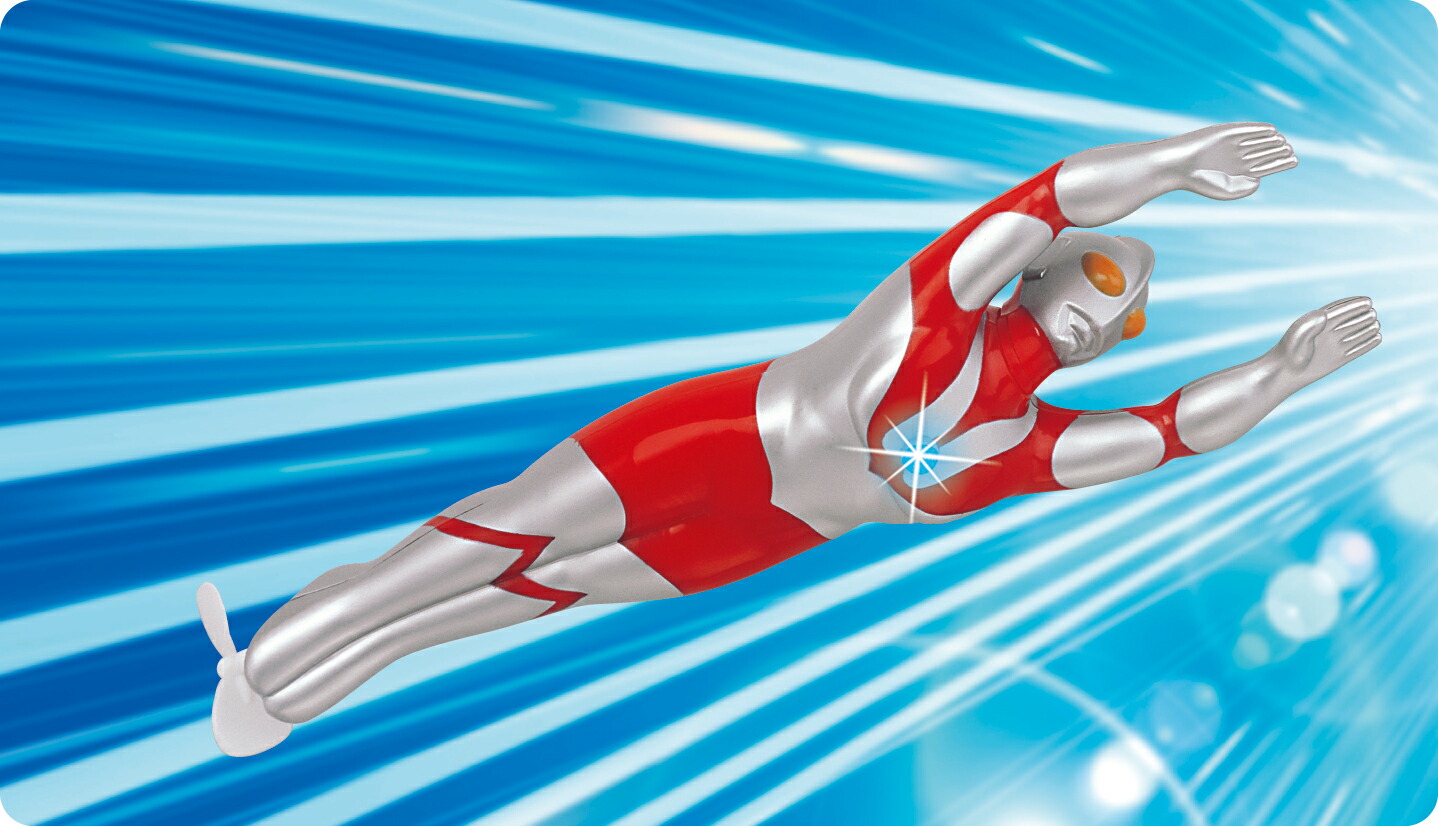 空飛ぶウルトラマン画像