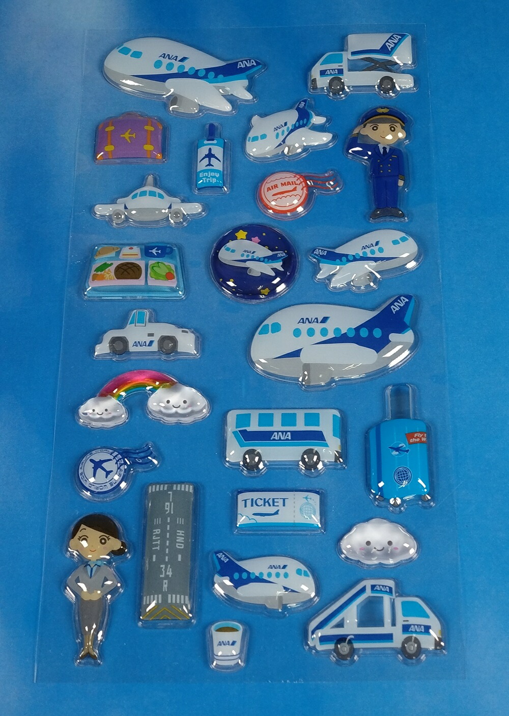 飛行機 ANAポップジェットステッカー