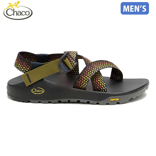 チャコ Chaco メンズ サンダル Ms ラピッド プロ アクアティック フローラ ストラップサンダル ビブラムソール グリップ 防滑 川 速乾 CHA12366180901