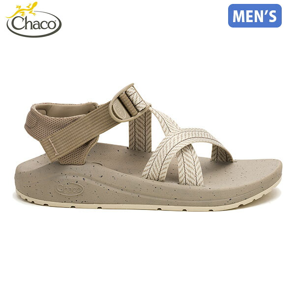 チャコ Chaco メンズ サンダル Ms クッシュZ フロンドダーク バニラ 軽量 スポーツサンダル ストラップサンダル アウトドア CHA12366183843