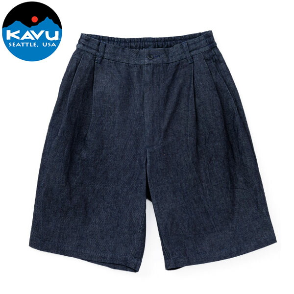 カブー KAVU メンズ ショートパンツ 51ストリートショーツ デニム イージーパンツ KAV19822209042｜ハイカム　店