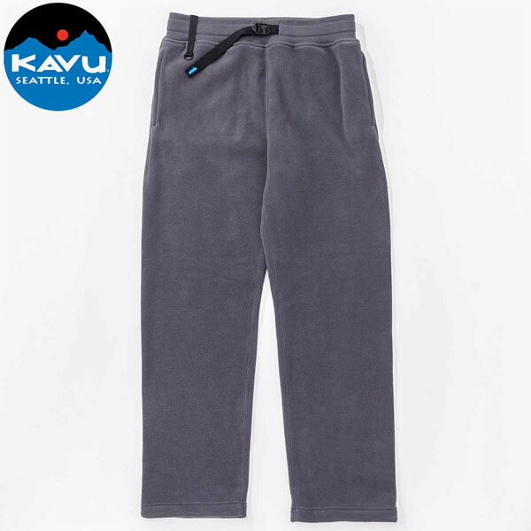 カブー KAVU  メンズ フリースパンツ ポーラテックパンツ 薄墨色 ポリエステル100% 保温性 通気性 耐久性 速乾燥状態 Dカン KAV19822301033