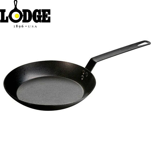 ロッジ LODGE フライパン シーズンスチール スキレット 10インチ CRS10 ブラック 軽量 キャンプ アウトドア LDG19240154000010｜ハイカム　店