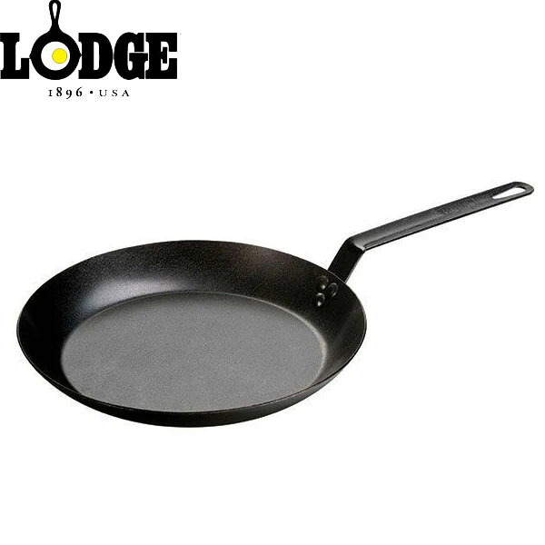ロッジ LODGE フライパン シーズンスチール スキレット 12インチ CRS12 ブラック 軽量 キャンプ アウトドア LDG19240155000012|ハイカム 店