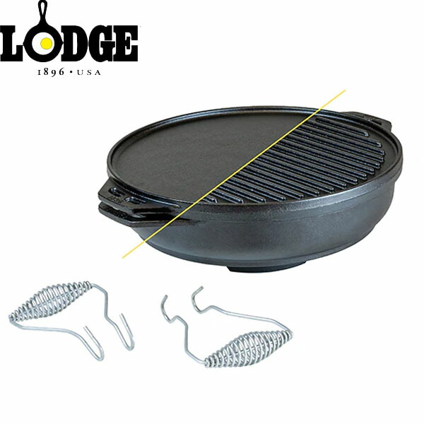 ロッジ LODGE 調理器具セット クックイットオール 14インチ L14CIA ブラック キャストアイアン 鋳鉄 キャンプ アウトドア LDG19240247000014