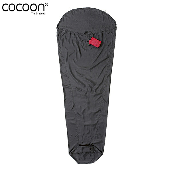 Cocoon コクーン マミーライナー リップストップシルク100％ ブラック SMX-RS2 COC12550020001007