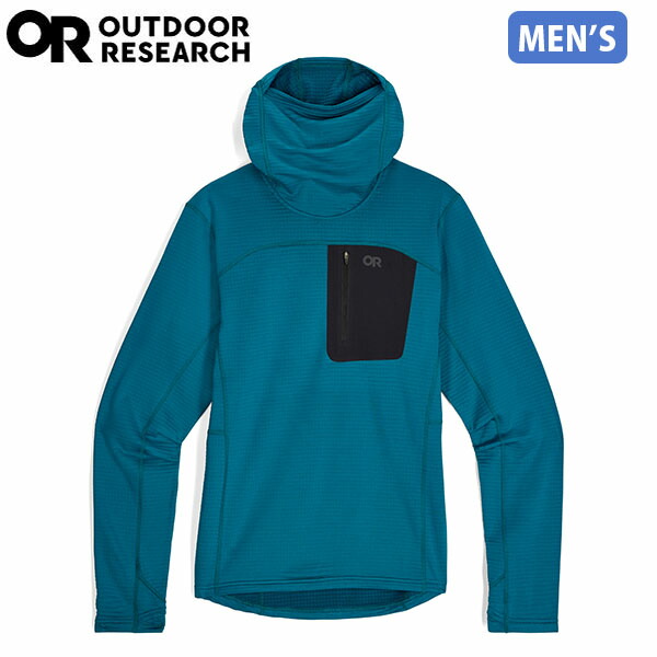アウトドア問い合わせ OUTDOOR RESEARCH メンズ トップス ティーシャツ Ms ヴィガーグリッドプルオーバーフーディー オーロラ OR19845913602 アウトドア-スポーツ・アウトドア-ウェア