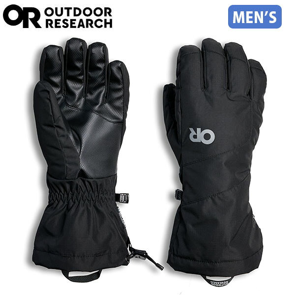 アウトドアリサーチ OUTDOOR RESEARCH メンズ 手袋 アドレナリン 3-in-1 グローブ ブラック アウトドア OR19846402001
