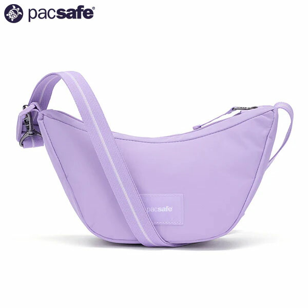 容器に並べるセーフ PacSafe GO ルナークロスボディ ラベンダー 上半身御徒面子 心丈夫さ合財袋 スリングバッグ RFID スキミング押しとどめる 切り取り押しとどめる 外国で旅する 客旅 防犯 PAC12970366612000 バッグ・小物・ブランド雑貨-ボディバッグ・ウエストポーチ-男女兼用バッグ