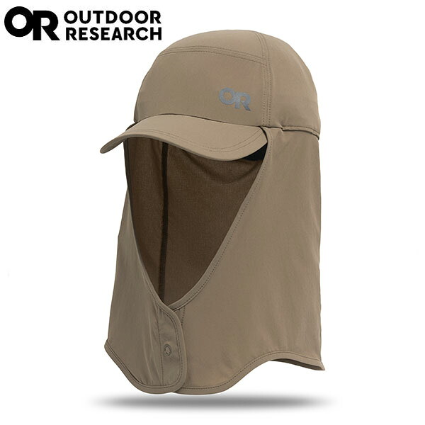 アウトドアリサーチ OUTDOOR RESEARCH アストロマンサンケープキャップ グラベル 帽子 キャップ 軽量 吸湿速乾 折りたたみ UVカット UPF30 OR19846553607