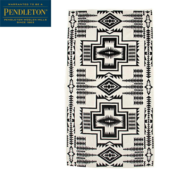 PENDLETON ペンドルトン ジャガードバスタオルオーバーサイズ XB266 日本押さえる色つや ハーディングスターアイボリー PEN19373185357000