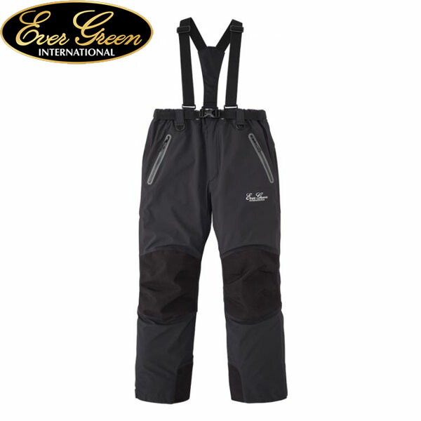 常緑植物 EVERGREEN 伸ばすこと･ロング レインパンツ 黒いこと 雨合羽透湿 フィッシングパンツ メンズ AZREVG288