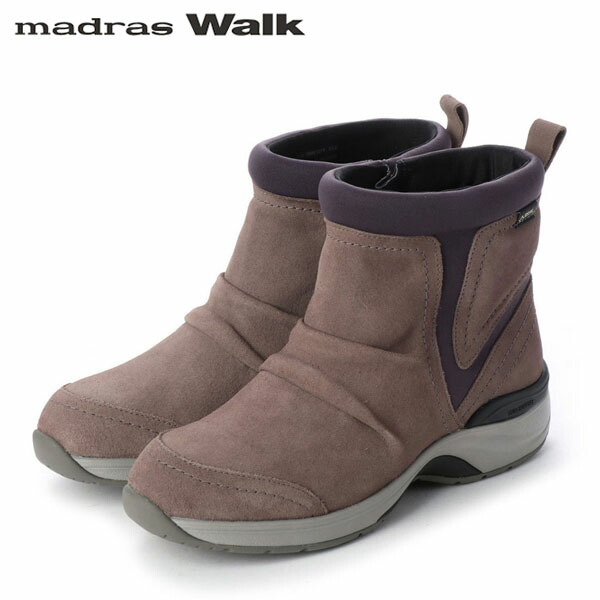 マドラスウォーク madras Walk レディース ゴアテックス なめし革ブーツ MWL1014 OAK 雨合羽透湿 防滑 防寒 MADMWL1014OAK ブーツ-その他