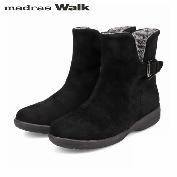 マドラスウォーク madras Walk レディース ゴアテックス スノーブーツ MWL2227 BLACK 雨合羽透湿 MADMWL2227BLA