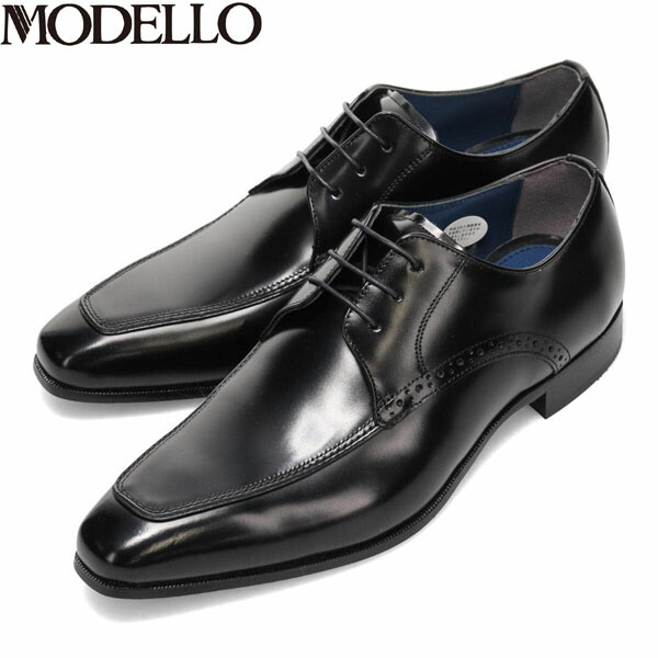 モデロ MODELLO メンズ 紳士靴 ドレスシューズ ビジネスシューズ DM9702 BLACK 抗菌 防臭 マドラス madras MODDM9702BLA