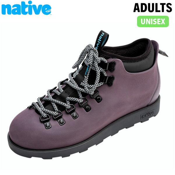 ネイティブシューズ Native Shoes メンズ レディース スニーカー フィッツシモンズ シティライト ブルーム VlvtPrp/GrvtGry レインブーツ NAT311068485477｜ハイカム　店
