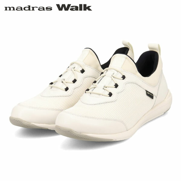 マドラスウォーク madras Walk レディース ゴアテックス スニーカー MWL1004 ホワイト 防水 透湿 MADMWL1004WHT