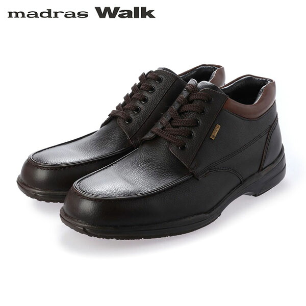 マドラスウォーク madras Walk メンズ ゴアテックス カジュアルブーツ レースアップ SPMW5477 BROWN 防水透湿 MADSPMW5477BRN|ハイカム 店