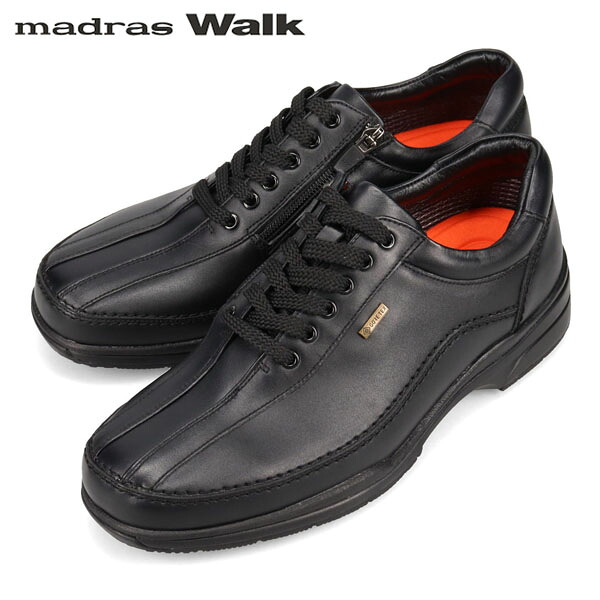 マドラスウォーク madras Walk メンズ ゴアテックス スニーカー カジュアルシューズ SPMW5481 ブラック 防水透湿 MADSPMW5481BLA