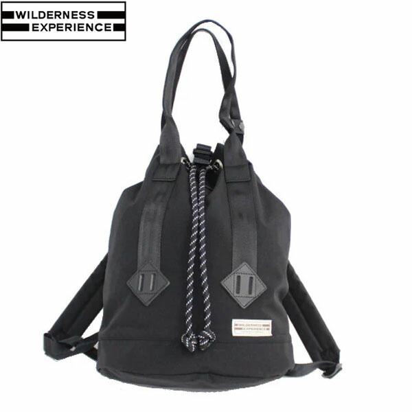 ウィルダネスエクスペリエンス WILDERNESS EXPERIENCE トランジットトートパック Transit totepack ブラック リュック B4サイズ収納 WIL4514293653004