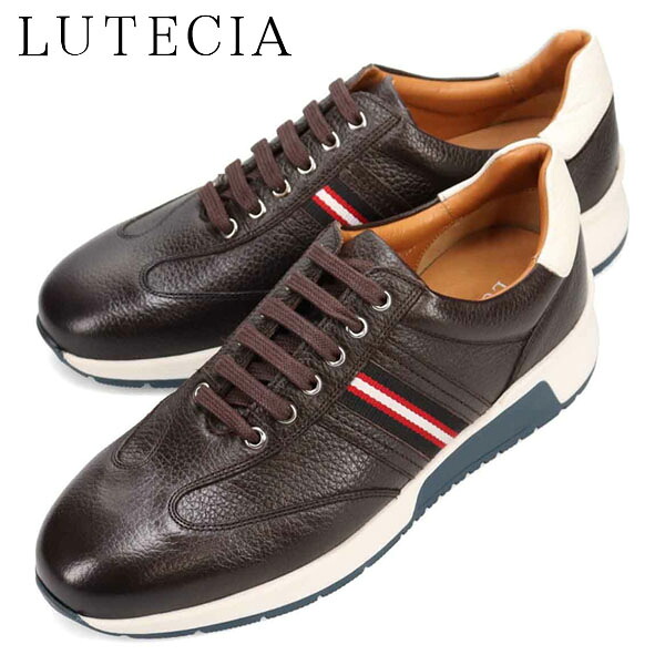 ルーテシア LUTECIA メンズ スニーカー ソフトレザー LU8103 D-BROWN 茶色 マドラス madras LUTLU8103DBR