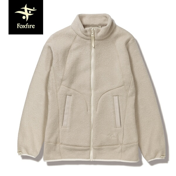フォックスファイヤー Foxfire レディース フリース ジャケット サーマルセーブルフルジップ Thermal Sable Full Zip 保温 静電気防止 グラナイトサンド（228） FOX8113411228