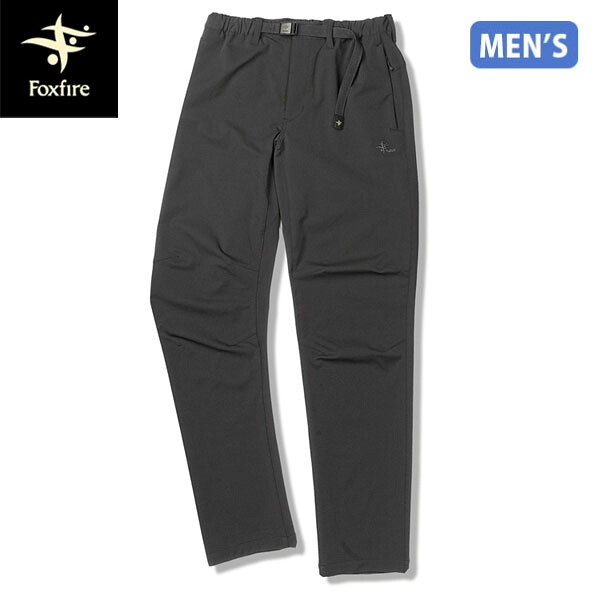 フォックスファイヤー Foxfire メンズ トレッキングパンツ ダイナトレックパンツ ブラック(025) 速乾 ストレッチ アウトドア FOX5114532025