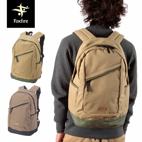 フォックスファイヤー Foxfire SPRUCE LINE バックパック リュック コットンキャンバスパック Cotton Canvas Pack 20L FOX6321419|ハイカム 店