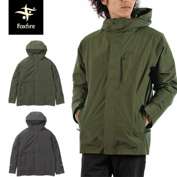 フォックスファイヤー Foxfire メンズ アウター ライナー ウォームフロー3WAYジャケット Warm-flow 3WAY Jacket 防水透湿 ウインドストッパー 防風 FOX7313476