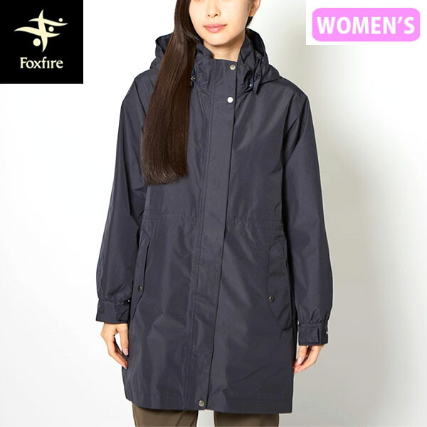 フォックスファイヤー Foxfire レディース コート アウター ゴアテックス GORETEX ワイザーコート インクブルー(057) 防水透湿 全天候 FOX8113521057｜ハイカム　店