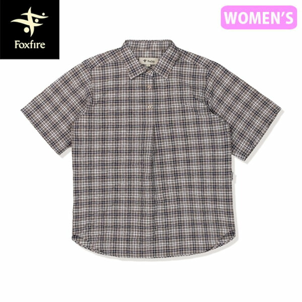 フォックスファイヤー Foxfire レディース 半袖シャツ CシールドバンピーシャツS/S ベージュ 半袖 遮熱 涼感 登山 UVカット FOX8212689011 8,833円