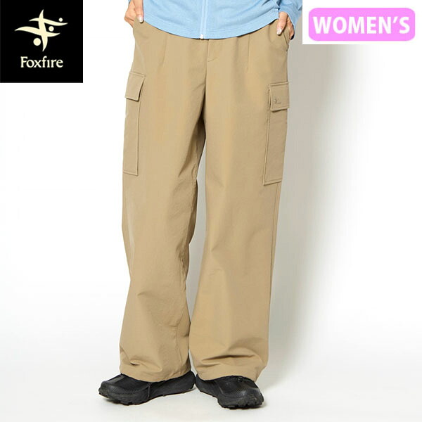 フォックスファイヤー Foxfire レディース 防虫パンツ SCイージーカーゴパンツ ダークカーキ 防虫 スコーロン 登山 アウトドア FOX8214673006