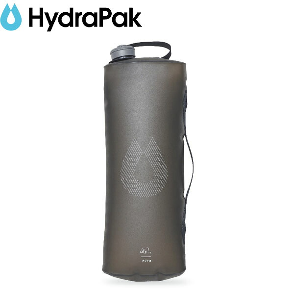ハイドラパック Hydrapak シーカー 4L マンモスグレー 水筒 ウォーターストレージバッグ アウトドア キャンプ HYDA828M