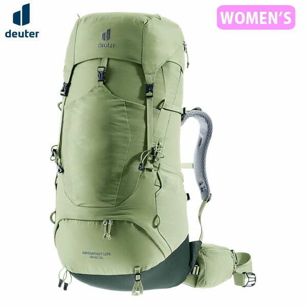 ドイター deuter レディース 女性用 リュック バックパック エアコンタクトライト45 ＋10SL グローブ×アイビー 登山 ハイキング D3340223 DEU33402231214 26,048円