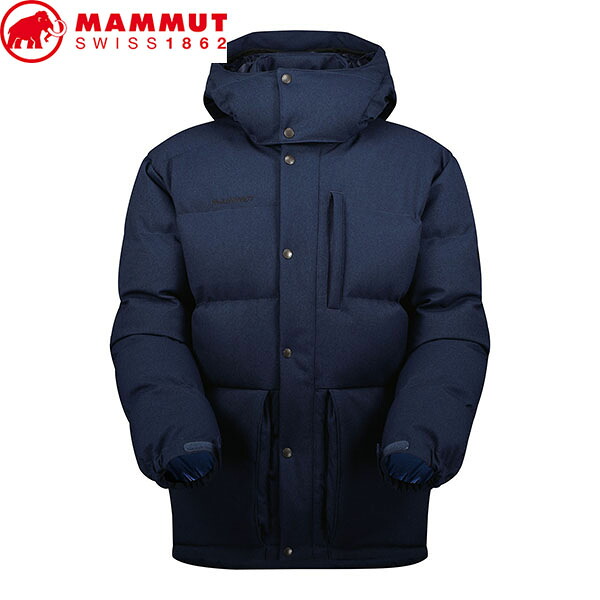 マムート MAMMUT 1013-02982 メンズ 上衣 パーカー フーディー Roseg 2.0 IN Hooded Jacket AF Men marine 防寒 保温 MAM1013029825118