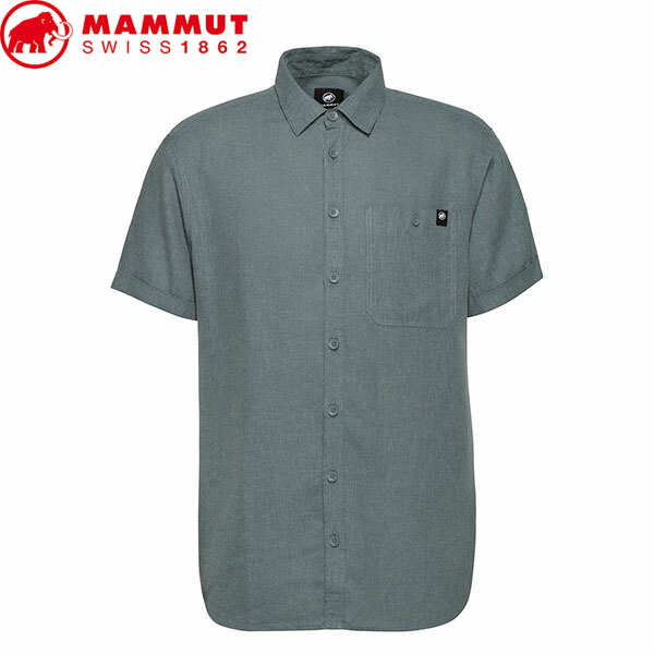 マムート MAMMUT 1015-01580 メンズ 半袖プルオーバー Alvra Summer Shirt Men strata トレッキング 山歩き 山登り MAM10150158000789